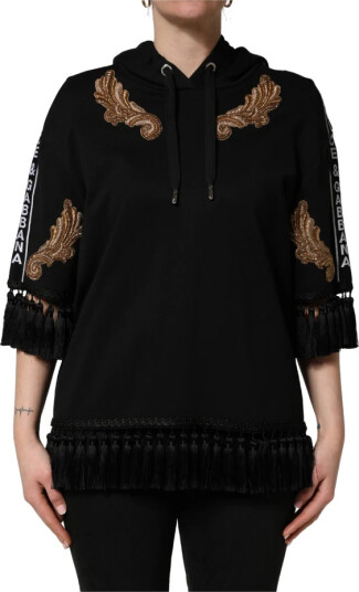 Dolce & Gabbana Dame Gensere & Hettegensere Svart S,