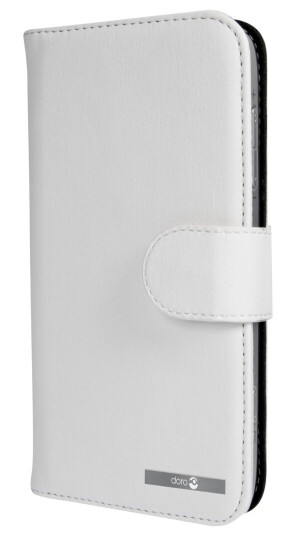 Doro Original Doro Liberto 825 Wallet Case Etui inkl. Styluspen Hvit