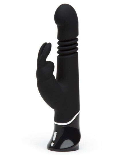 Fifty Shades of Grey Greedy Girl Thrusting G-Punkts Rabbitvibrator - Svart