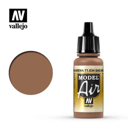 Vallejo Model Air Sand Brown 17ml (71.034)