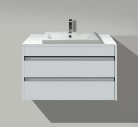 Duravit Ketho Servantskap m/2 skuffer 800x496 mm Hvit Matt.