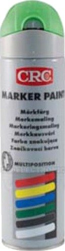CRC Markeringsspray 500 ml Grønn Fluo