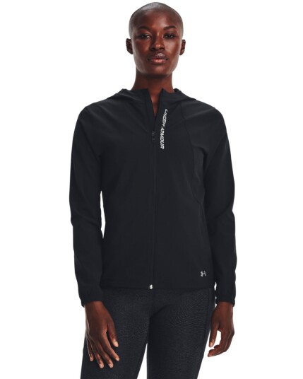 UA OutRun The Storm Jacket Black - M