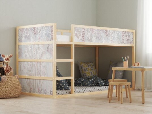 Selvklebende klistremerker – for Ikea KURA seng /   Klistremerke   Skogdesign