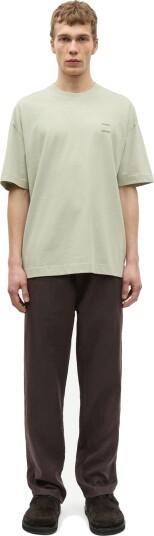 Samsøe Samsøe Jabari Linen Drawstring Trousers Turkish Coffee