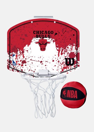 Wilson Nba Team Mini Hoop Chi Bulls Red No Size