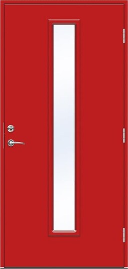 Ytterdør Swedoor Advance-Line Nordic Narvik med Yale Doorman Classic Home