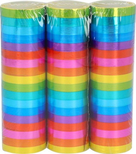 Boland Party Partners Serpentiner Rainbow Pride 3-pakning 44746