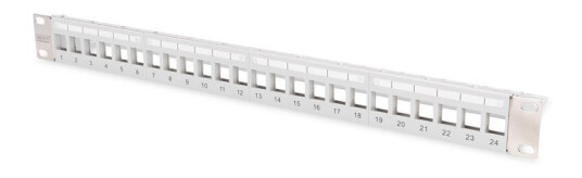 Digitus Patchpanel Grå Cat5e, Cat6, Cat6a 1u