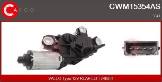CASCO CWM15354AS Vindusviskermotor