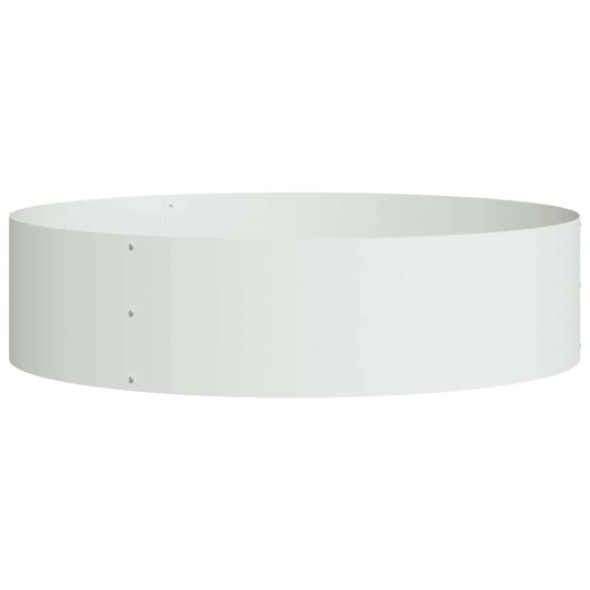 Hvit Plantekasse Sett Hvit Metall Stor Plantekasse Sylindrisk