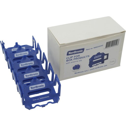 Nordtronic Clips til Box DIN-skinnemontering 5 stk