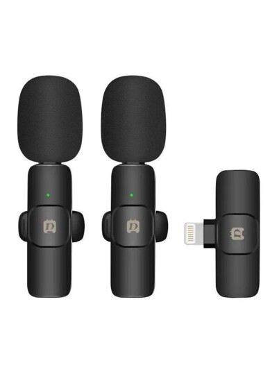 Puluz PU3150B Trådløs Lavalier Mikrofon for iPhone og iPad