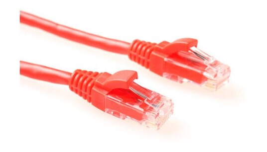 Act Red 2 Meter U/Utp Cat6 Patch Cable Component Level With Rj45 Connectors. Cat6 U/Utp Component Rd 2.00M (Ik8502)