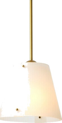 Trianon taklampe antikk messing