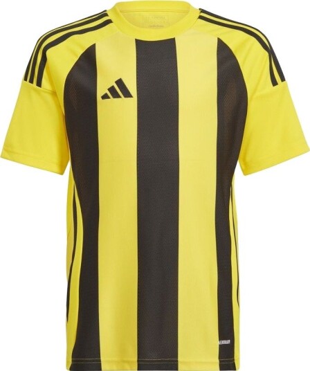 adidas Spillerdrakt Striped 24 Gul/svart Barn størrelse 152 cm