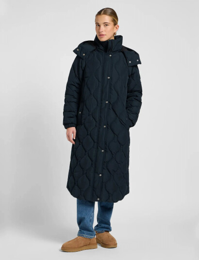 Lee Jeans Long Puffer - Navy - XS Lee Jeans Long Puffer - Navy - XS