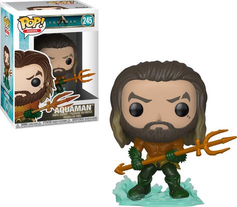 Funko POP! HEROES: Aquaman Arthur Curry in Hero Suit