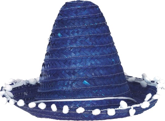 Fiestas Guirca Sombrero Liten Blå One size 13630