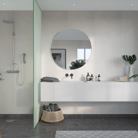 Baderomspanel Fibo 2145 M6060 S Grey Cement