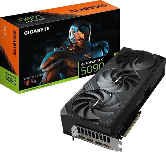 Gigabyte GeForce RTX 5090 WINDFORCE OC 32GB Grafikkort GDDR7