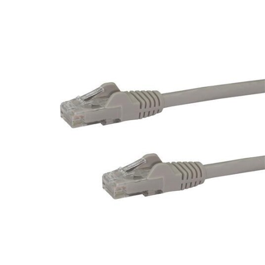 StarTech Patchkabel Cat6 Snagless 15 m Grå