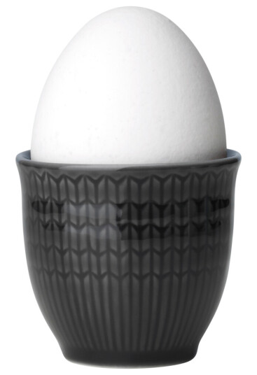 Rörstrand Swedish Grace eggeglass stein (mørkgrå)