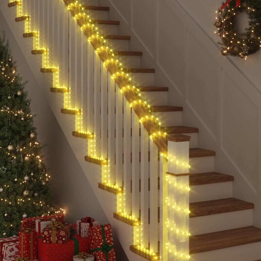 Lyskabel med 2400 LED Varmhvit 100 m PVC Lyskabel med 2400 LED Varmhvit 100 m PVC
