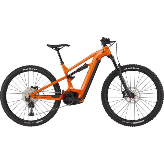 Cannondale Moterra Neo 4 Fulldempet Elsykkel 2024 Orange SM