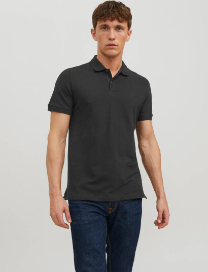 Jack & Jones Jjebasic Polo Ss Noos - Black - S