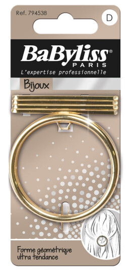 BaByliss Paris Accessories Bijoux Clip Round/Triangle