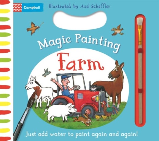 Farm Magic Painting  Just add water to paint again and again!