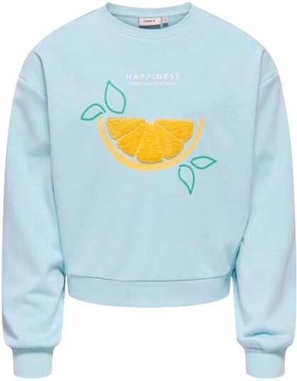 Kids Only Kogterra Life sweatshirt til barn Winter Sky 134/140