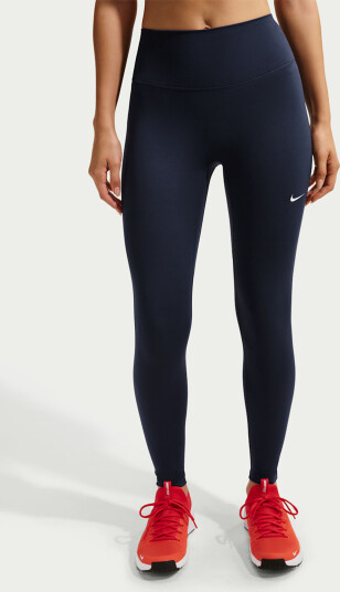 Nike One Dri Fit High Waisted 7/8 Leggings Useam Blå L