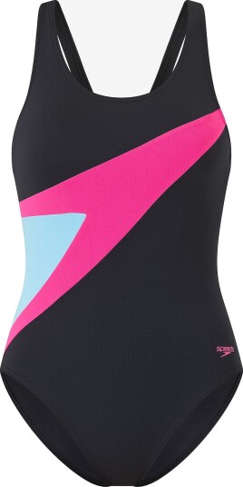 Speedo Badedrakt Hyperboom Butterfly Back Swimsuit Svart
