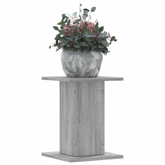 Plantestativer 2 stk grå sonoma 30x30x40 cm konstruert tre Plantestativer 2 stk grå sonoma 30x30x40 cm konstruert tre