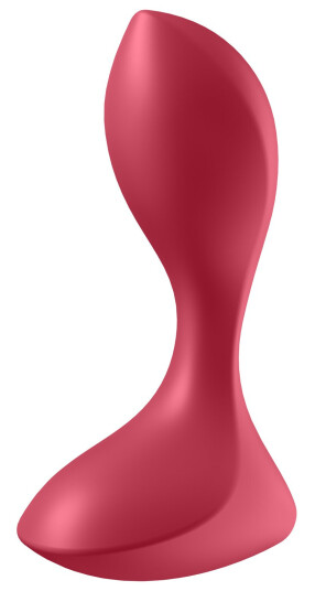 Satisfyer Backdoor Lover Analplugg Vibrator - Rød Satisfyer Backdoor Lover Analplugg Vibrator - Rød