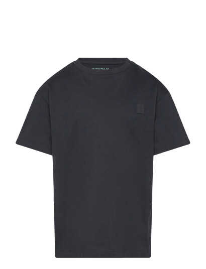 Tom Tailor Oversize Basic T Shirt Black 164 Tom Tailor Oversize Basic T Shirt Black 164