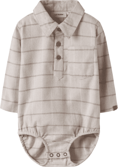 Lil' Atelier Nbmnadim skjortebody Pure Cashmere