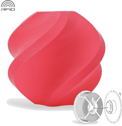Bambu Lab Pla Basic Refill Pink Bambu Lab Pla Basic Refill Pink