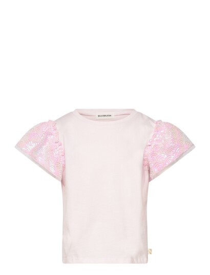 Billieblush Short Sleeves Tee Shirt Pink 140