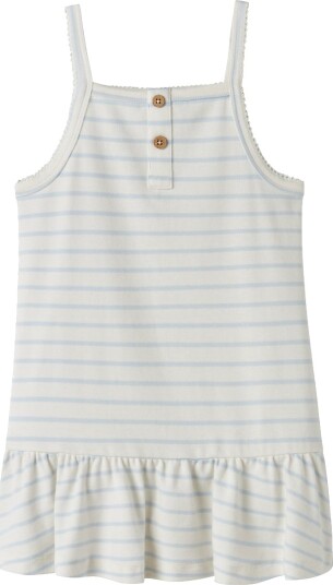 Lil"Atelier Nmfgeo Bea Sl Dress Lil White 104