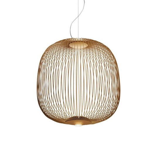 Foscarini Spokes 2 Taklampe med LED i Kobber Foscarini Spokes 2 Taklampe med LED i Kobber