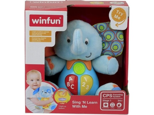 Smily Play Interactive Cuddly Elephant Trompet 0689