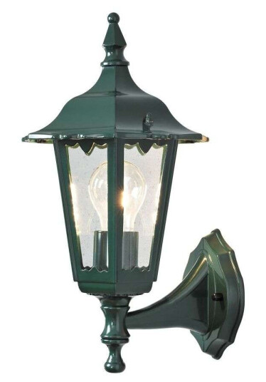 Konstsmide Firenze Utendørs Vegglampe Classic Grønn