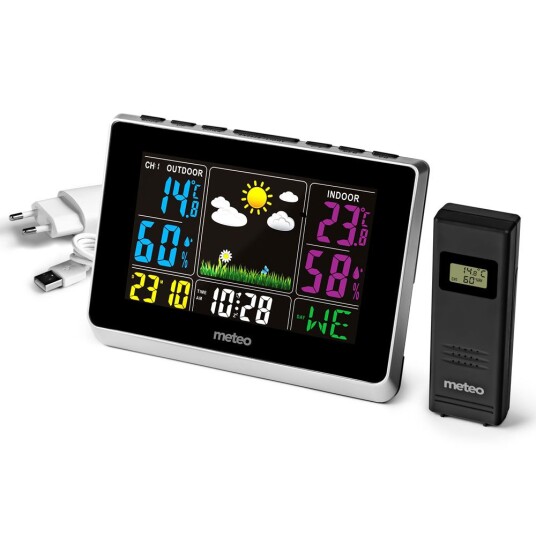 Selgro Værstasjon METEO SP62s Svart Selgro Værstasjon METEO SP62s Svart