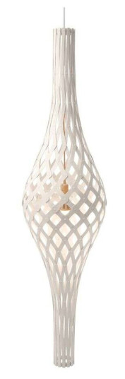 David Trubridge - Nikau Pendel Hvit 2 Sider