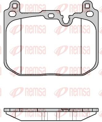 Bremseklosser REMSA 1680.00