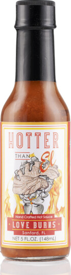 Hotter Than EL Love Burns 146ml Supert hot Carolina Reapers Hotter Than EL Love Burns 146ml Supert hot Carolina Reapers