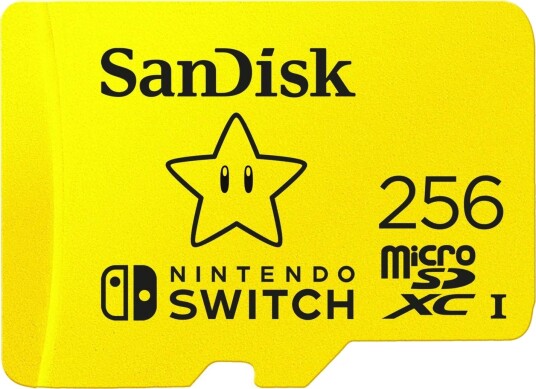 SanDisk Nintendo Switch MicroSDXC 256GB